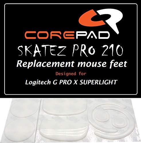 Corepad Skatez Pro 210 vervangende muisvoeten voor Logitech G Pro X Superlight