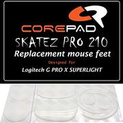 Corepad Skatez Pro 210 vervangende muisvoeten voor Logitech G Pro X Superlight