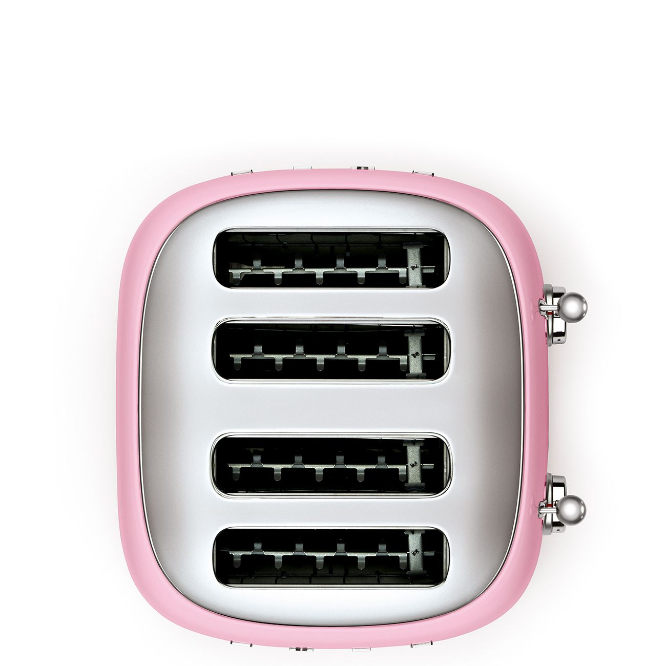 Smeg TSF03PKEU - Broodrooster - Roze - 4-Sleufs - 2000W