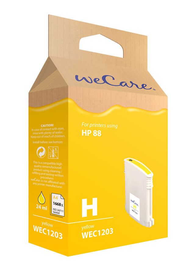 wecare WEC1203 single pack / geel