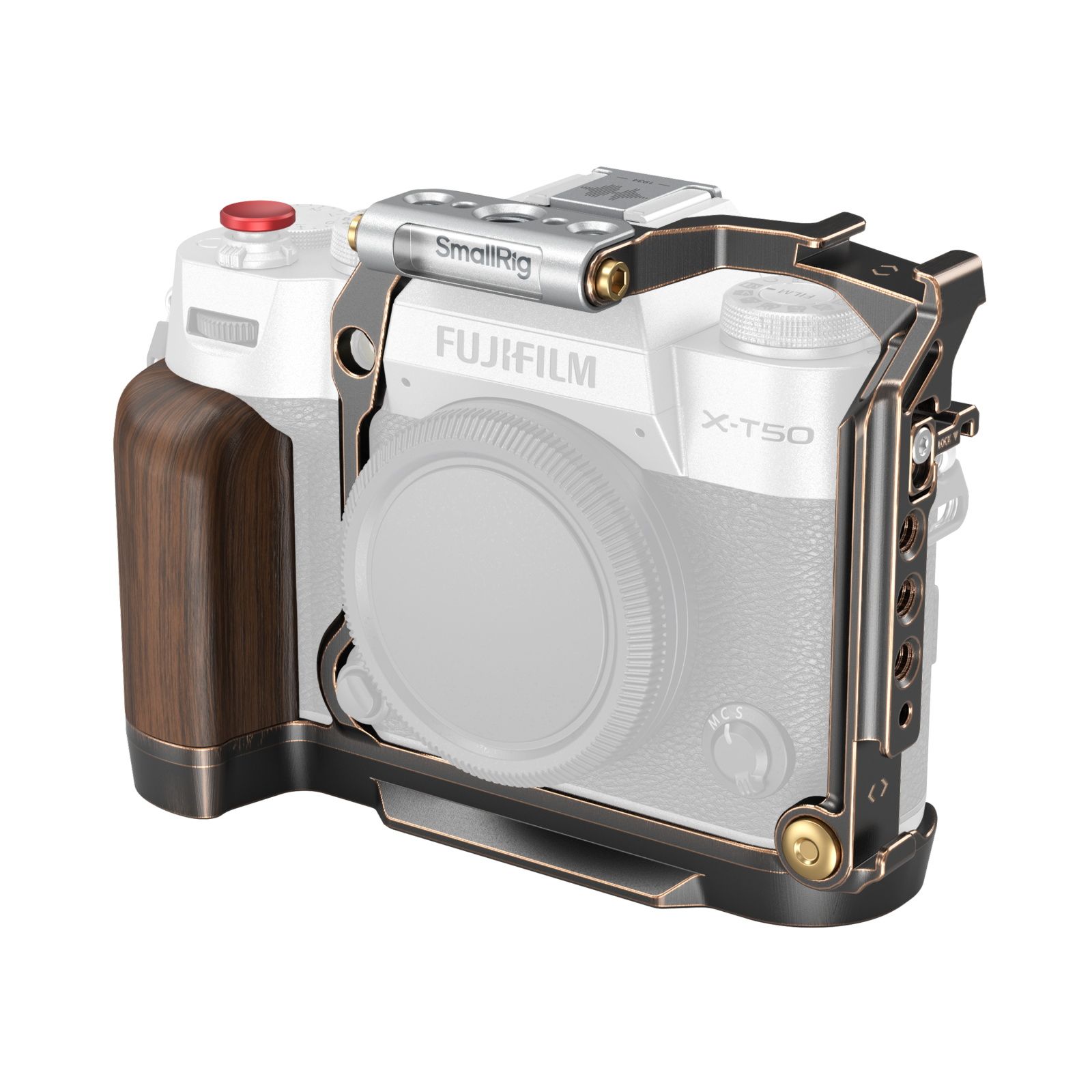 SmallRig 4714 "Retro" Cage voor Fujifilm X-T50 - Bruin