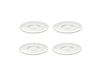 Serax Soucoupe Silhouette pour tasse à café Ø12,7 cm lot de 4 Blanc