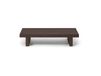 Ferm Living Kona Table d'appoint en placage de chêne teinté foncé