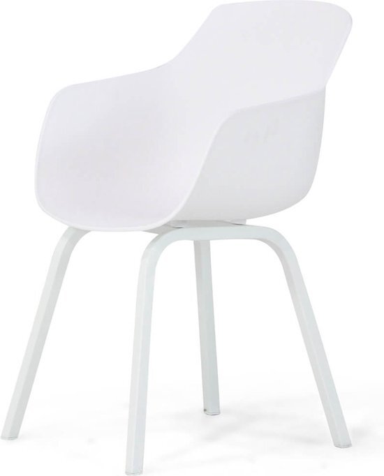 Lifestyle Garden Furniture Lifestyle Salina/Los Angeles 300 cm dining tuinset 6-delig - Wit - 8 zitplekken