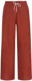 Like Flo - Fenna Flo girls satin plissé pants - Desert stone - Maat 116