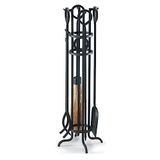 NAPA FORGE Pilgrim Home and Hearth 19004 Arts and Crafts Open haard Tool Set, Zwart, Ijzer, 29″, 15 lbs