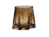Cooee Design Lanterne en verre Ø17 cm Cognac