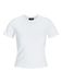 Jack & Jones Jxgigi Str Ss Baby Tee Jrs Noos T-shirt voor dames, Helder wit