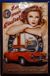 I&S Alfa Romeo Guilietta (1959) Metalen wandbord in reliëf 20 x 30 cm