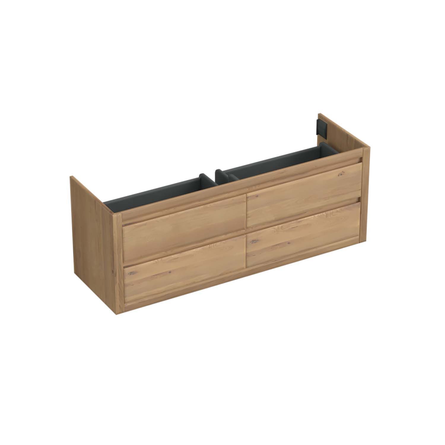 Forzalaqua Gela Onderkast - 160x51x60 cm - Eiken Oyster
