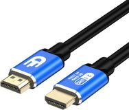 Drivv. Premium HDMI Kabel 2.1 - Ultra HD High Speed 8K - HDMI naar HDMI - Geschikt voor gameconsoles - 2 meter - Blauw