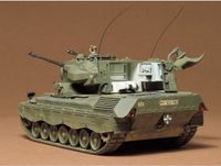 Tamiya Modelbouwpakket Militaire voertuigen - 35099 BW Flak-Panzer Gepard with 1 Figure Plastic - 1:35 - Modelbouw