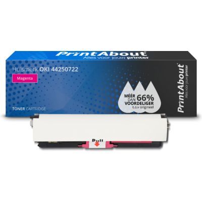 PrintAbout Compatible Toner for OKI 44250722 - Magenta - 2750 Pages