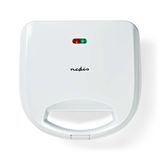 Nedis KASM110FWT Appareil à sandwich - 700W - Blanc
