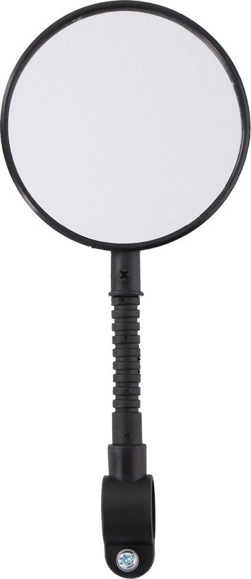 Dunlop Fietsspiegel Met Reflector 80 Mm Zwart