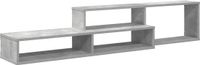 vidaXL Wand TV Stand 150 x 25 x 28,5 cm Bewerkt hout