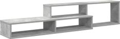 vidaXL Wand TV Stand 150 x 25 x 28,5 cm Bewerkt hout