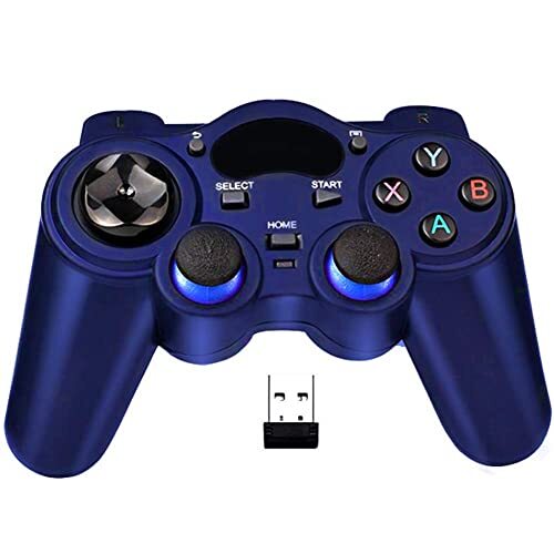 SXxingkong USB 2.4G Draadloze controller, Gaming Controller GamePad for PlayStation 3 / Laptop Computer (Windows XP / 7/8/10) / PC/Android/Steam