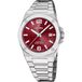 Festina F22000/5 Polshorloge Unisex Zilverkleurig Rood Staal 42mm
