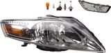 Netparts24 Johns Koplampen geschikt voor Ford Mondeo, bouwjaar 03/07 - 11/10, type H7 H1, inclusief mistlamp en knipperlicht
