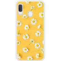 Samsung Galaxy A20e Marguerittes Verstevigd hoesje met sublimatie bedrukking