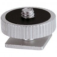 B.I.G. Opsteekvoet met 1/4\" draad en moer