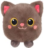 GIPSY TOYS Moko Maru Kitty pluche speelgoed - 12 cm - Taupe