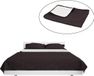 vidaXL - Bedsprei - dubbelzijdig - 230x260 cm - quilt - crème en bruin