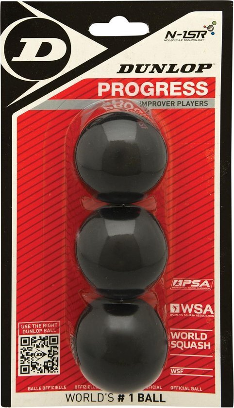 Dunlop Progress squashballen