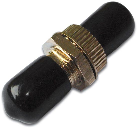 Digitus DN-96002-1 glasvezeladapter ST 1 stuk(s) Zwart