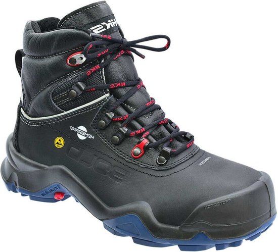 HKS Schoen Delta 1 Dry WTP Hoog S3 ESD - Zwart/Blauw - 40