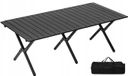 FIND IT IMPORT EXPORT, S.L. Tuinmeubel 120x90 cm Robuust Duurzaam Kamperen Zwarte Tas Stevig Stabiel