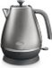 DELONGHI Waterkoker KBI2001.S, 1,7 liter, 2000 watt, geborsteld roestvrij staal, chroomdetails