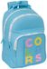 Benetton Spring Schoolrugzak Celeste 32 x 42 x 15 cm
