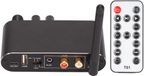 BeiJingLiangPinJiaZuoKeJiWenHuaFaZhanYouXianGongSi Convertisseur audio numérique vers analogique avec récepteur Bluetooth - Entrée USB/Optique/Coaxiale - 2x RCA + 3,5 mm AUX - TV/Téléphone/Tablette