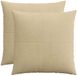 vidaXL - Kussensloop - 2 stuks - ALMELO - Grijs Groen - 70 x 70 cm - Katoensatijn