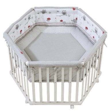 Roba Box 6-hoekig wit Uilen - Introductie model 2022