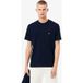 Lacoste Classic Fit T-Shirt ronde hals donkerblauw, Effen