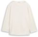 Tom Tailor - Jacquard-sweatshirt met bloemenpatroon - Maat XXL - Whisper White