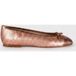 LK Bennett Kara Ballerines Or Rose