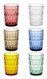 Guzzini VANITY Set de 6 gobelets hauts, 480 ml, Couleurs assorties