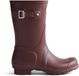 Hunter Original Short Dames Regenlaarzen Rubber Bordeaux Waterdicht Maat 42