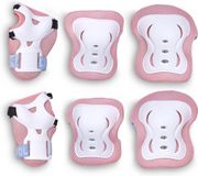 Apollo Beschermingsset voor kinderen, roze/wit, maat S