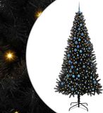 vidaXL Sapin de Noël Noir 240 cm PVC