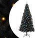 vidaXL Sapin de Noël Noir 240 cm PVC
