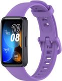 By Qubix Qubix - Siliconen bandje met gesp - Paars - geschikt voor Huawei Band 10 / 9 / 8