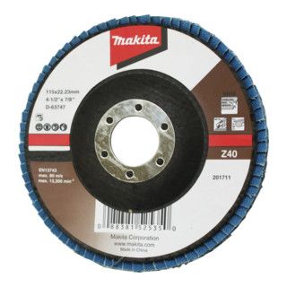 Makita lamellenschijf 115mm Z40 (1 stuk)