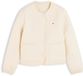 Tommy Hilfiger Dames Puffer Jas XXS Polyester Herfst/Winter 2026 Lichtbeige
