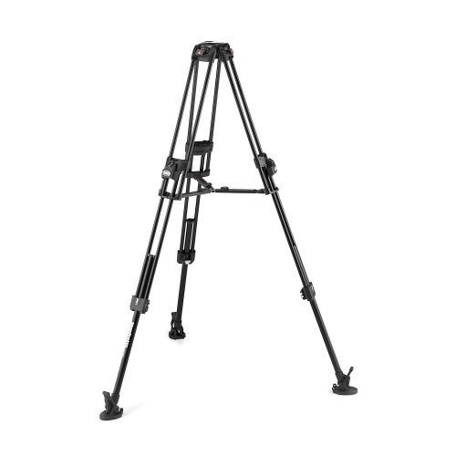 Manfrotto 504X & Fast Twin leg alu tripod
