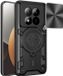 Techsuit Hoesje geschikt voor Xiaomi Redmi Note 15 Pro 5G - CamGuard Pro Back Cover - Zwart